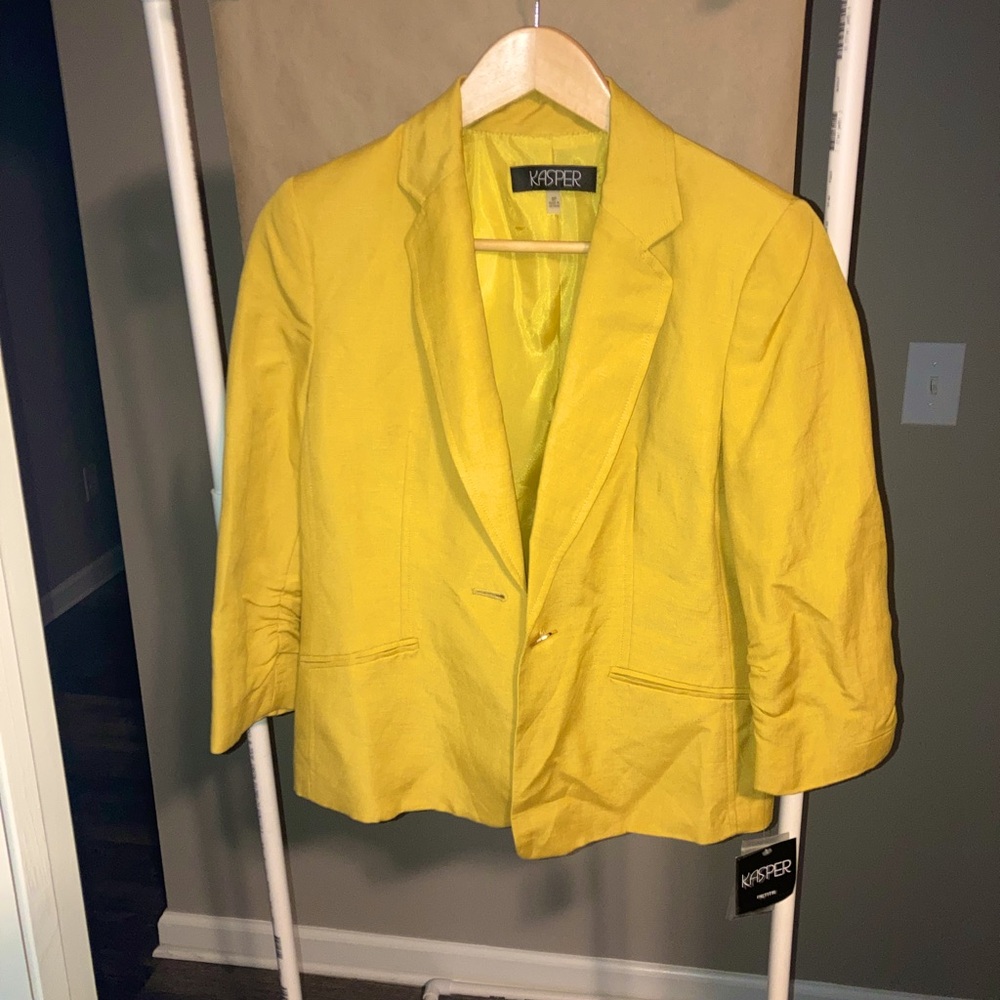 Mustard Yellow Blazer